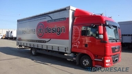 MAN TGL 12.250 4X2 BL EURO 6 - valník s plachtou