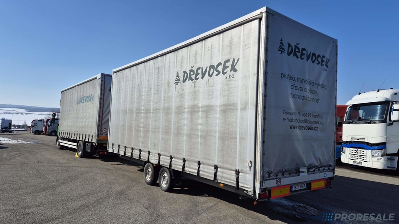 AGADOS DONA 58 valník s plachtou - prodejné jen s vozidlem RENAULT - R0457 - cena je za celou soupravu